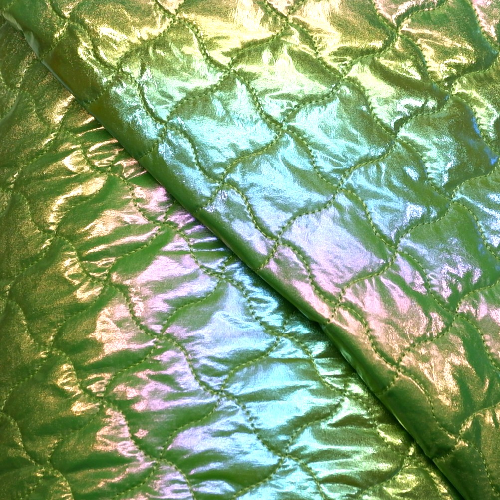 Foil Pearl in limegroene tint